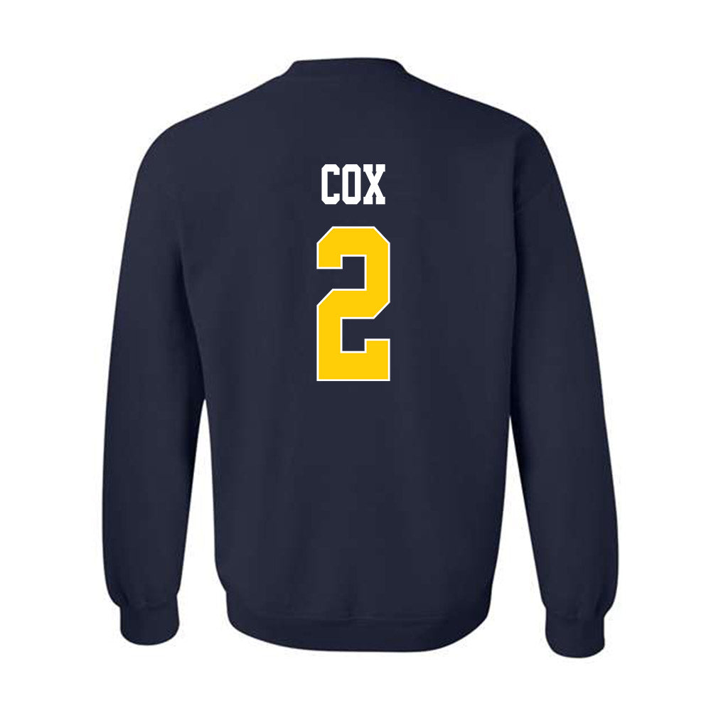 UCSD - NCAA Men's Basketball : Christopher Cox - Classic Shersey Crewneck Sweatshirt-1
