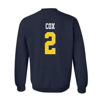 UCSD - NCAA Men's Basketball : Christopher Cox - Classic Shersey Crewneck Sweatshirt-1