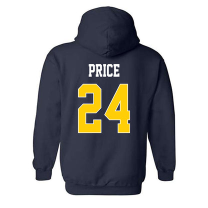 UCSD - NCAA Women's Basketball : Niya Price - Classic Shersey Hooded Sweatshirt-1