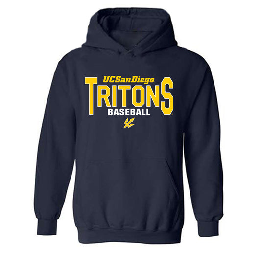 UCSD - NCAA Baseball : Addison Klepsch - Classic Shersey Hooded Sweatshirt-0