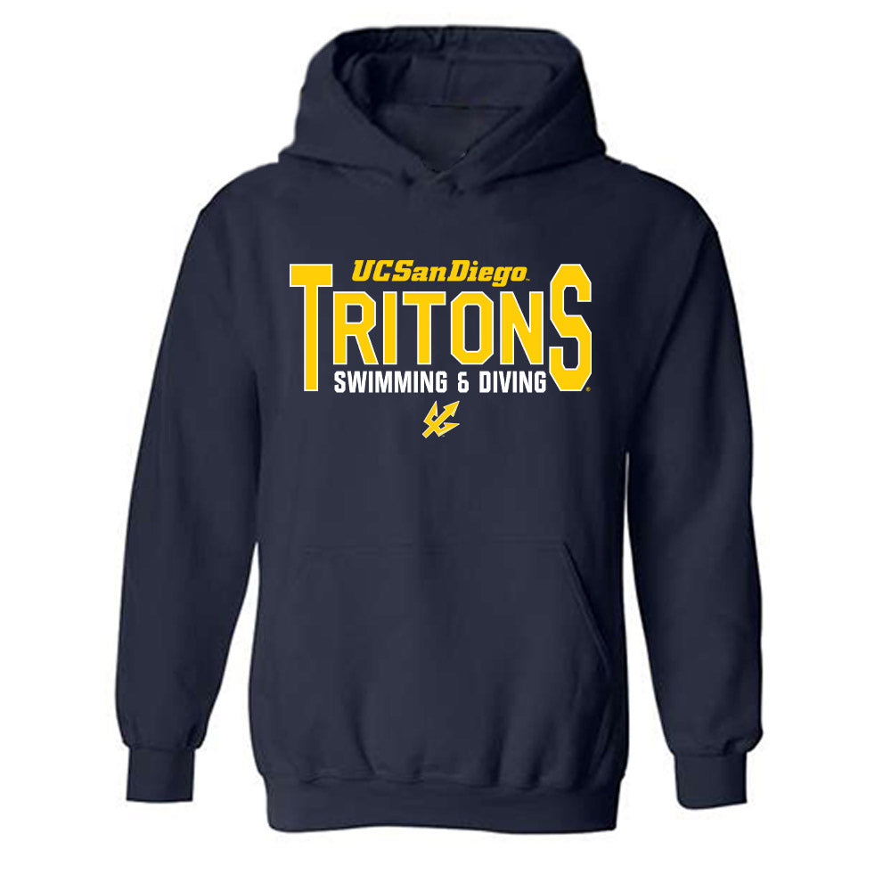 UCSD - NCAA Women's Swimming : Hayley Gregory - Classic Shersey Hooded Sweatshirt-0