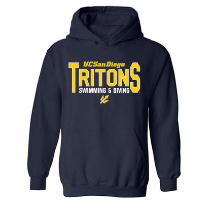 UCSD - NCAA Women's Swimming : Hayley Gregory - Classic Shersey Hooded Sweatshirt-0