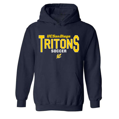 UCSD - NCAA Men's Soccer : Vik Singh - Classic Shersey Hooded Sweatshirt-0