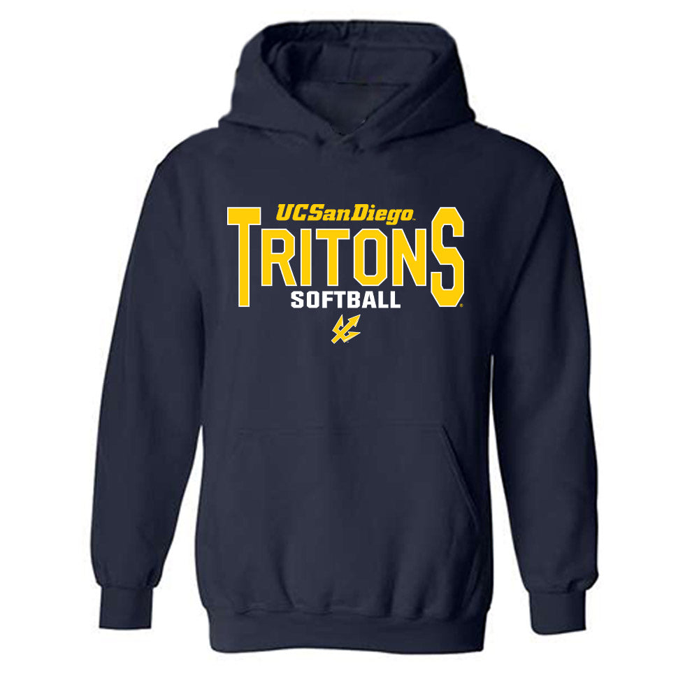 UCSD - NCAA Softball : Aubrey Akins - Classic Shersey Hooded Sweatshirt-0