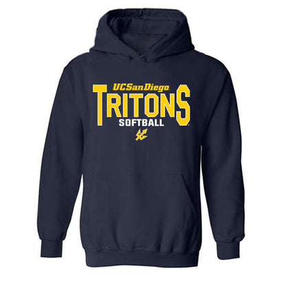 UCSD - NCAA Softball : Aubrey Akins - Classic Shersey Hooded Sweatshirt-0