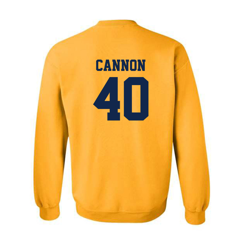 UCSD - NCAA Baseball : Shane Cannon - Classic Shersey Crewneck Sweatshirt-1