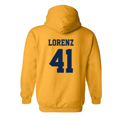 UCSD - NCAA Baseball : Jack Lorenz - Classic Shersey Hooded Sweatshirt-1