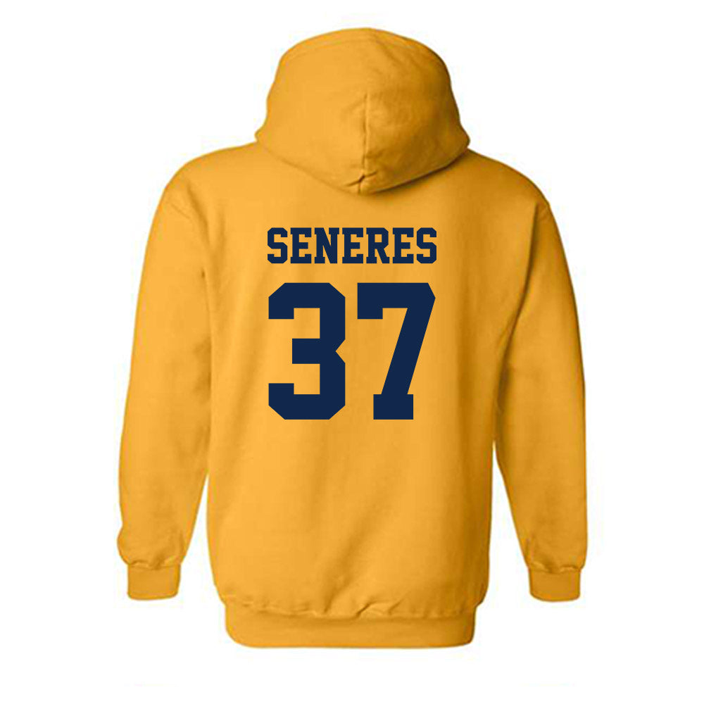 UCSD - NCAA Baseball : Evan Seneres - Classic Shersey Hooded Sweatshirt-1