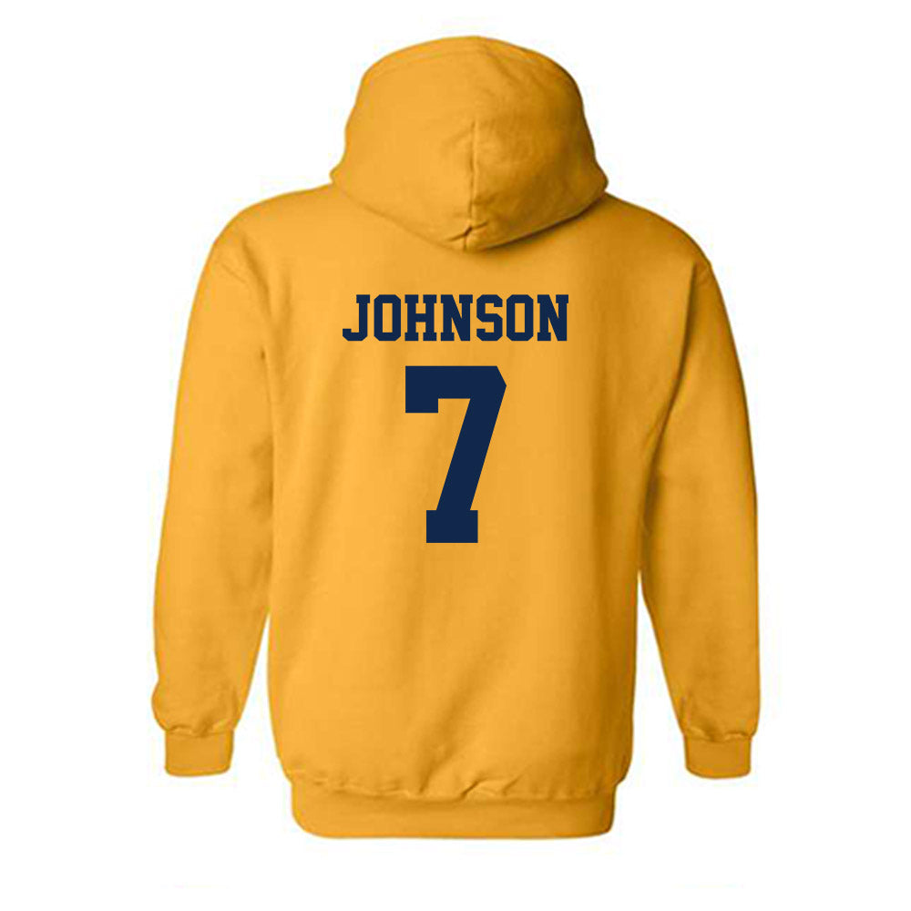 UCSD - NCAA Women's Volleyball : Madison Johnson - Classic Shersey Hooded Sweatshirt-1