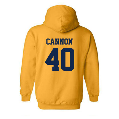 UCSD - NCAA Baseball : Shane Cannon - Classic Shersey Hooded Sweatshirt-1