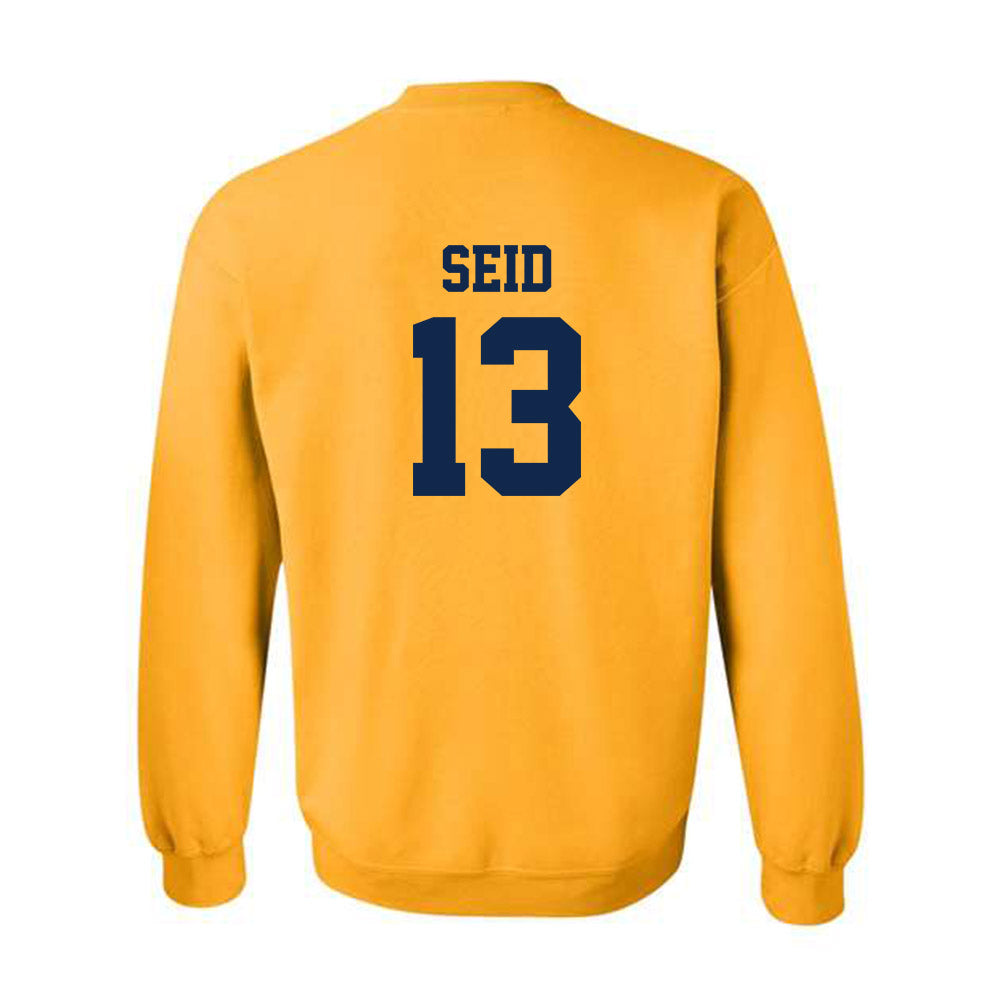 UCSD - NCAA Baseball : Spencer Seid - Classic Shersey Crewneck Sweatshirt-1