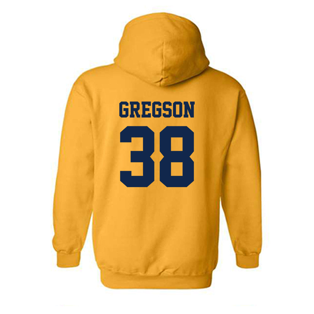UCSD - NCAA Baseball : Niccolas Gregson - Classic Shersey Hooded Sweatshirt-1
