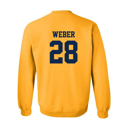 UCSD - NCAA Baseball : Chapman Weber - Classic Shersey Crewneck Sweatshirt-1