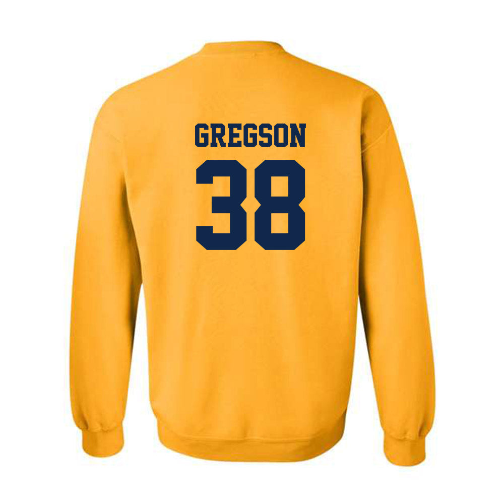 UCSD - NCAA Baseball : Niccolas Gregson - Classic Shersey Crewneck Sweatshirt-1