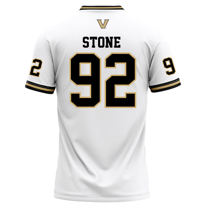 Vanderbilt - NCAA Football : Jaylon Stone - White Football Jersey-1