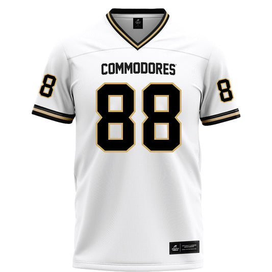Vanderbilt - NCAA Football : Wils Jackson - White Football Jersey-0