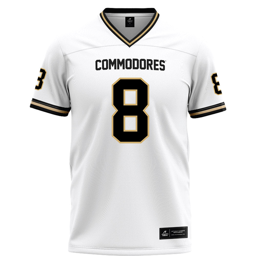 Vanderbilt - NCAA Football : Jayvontay Conner - White Football Jersey-0