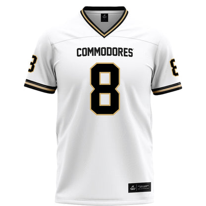 Vanderbilt - NCAA Football : Jayvontay Conner - White Football Jersey-0