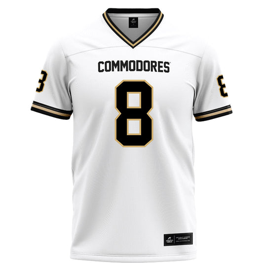 Vanderbilt - NCAA Football : Jayvontay Conner - White Football Jersey-0