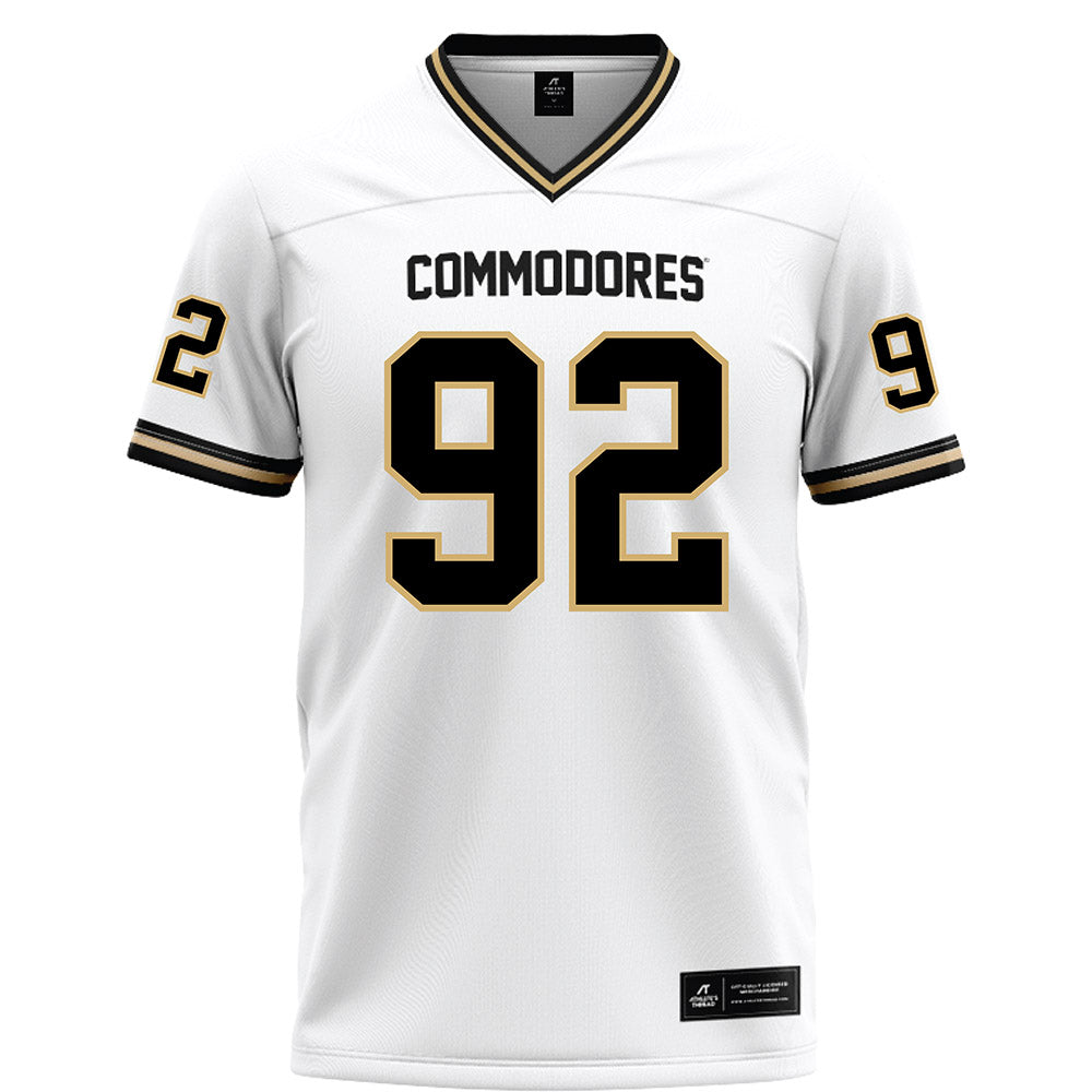 Vanderbilt - NCAA Football : Jaylon Stone - White Football Jersey-0