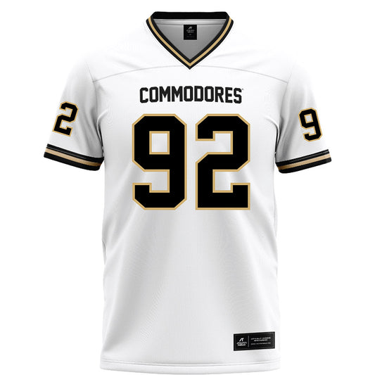 Vanderbilt - NCAA Football : Jaylon Stone - White Football Jersey-0
