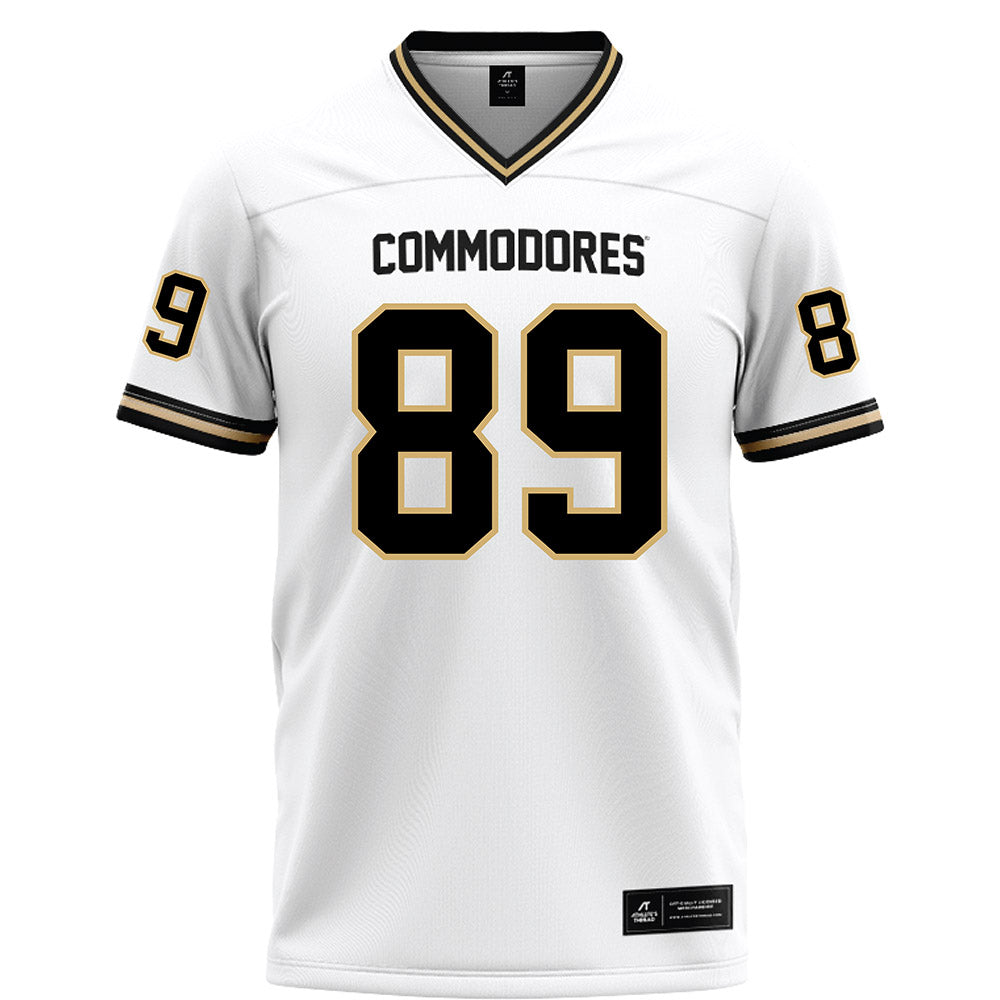 Vanderbilt - NCAA Football : Cameran Dickson - White Football Jersey-0