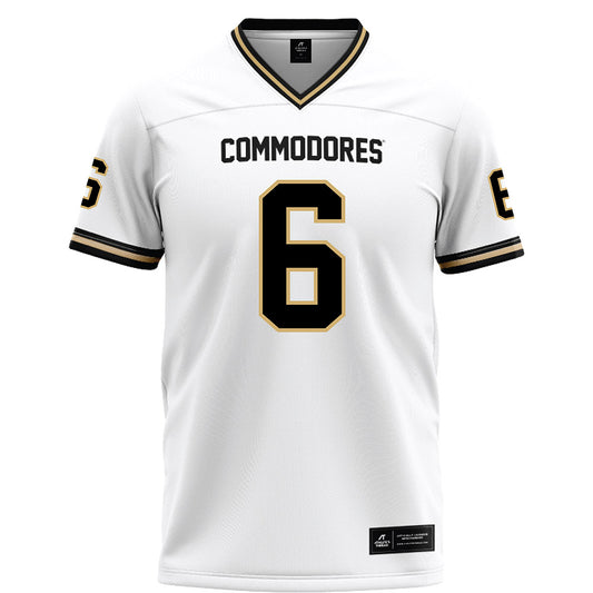 Vanderbilt - NCAA Football : Jordan Matthews - White Football Jersey-0