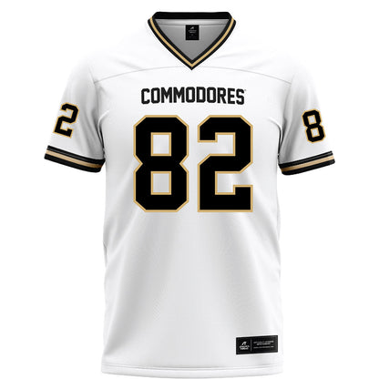 Vanderbilt - NCAA Football : Brycen Coleman - White Football Jersey