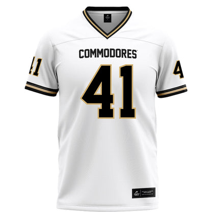 Vanderbilt - NCAA Football : Stone Owens - White Football Jersey-0