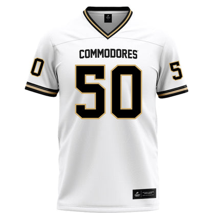 Vanderbilt - NCAA Football : Gunner Givens - White Football Jersey-0