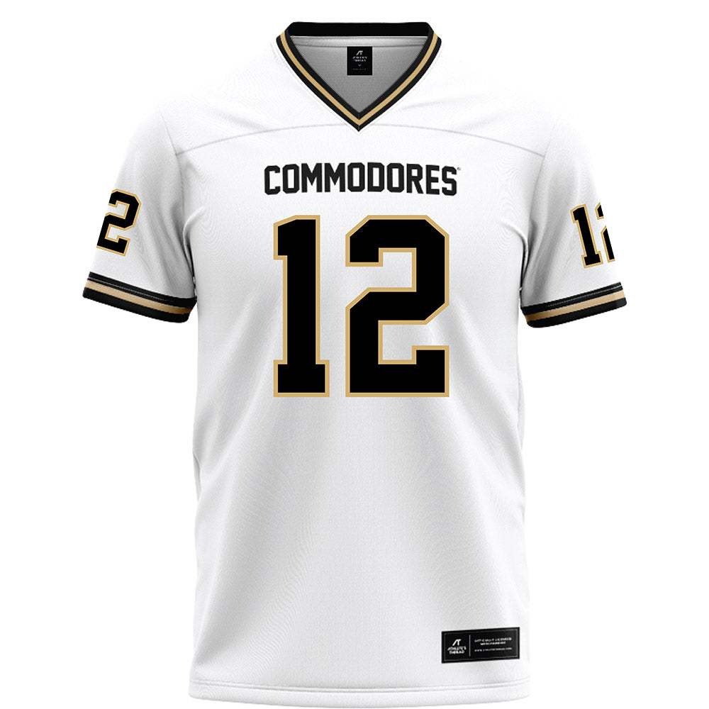 Vanderbilt - NCAA Football : Walter Taylor - White Football Jersey-0