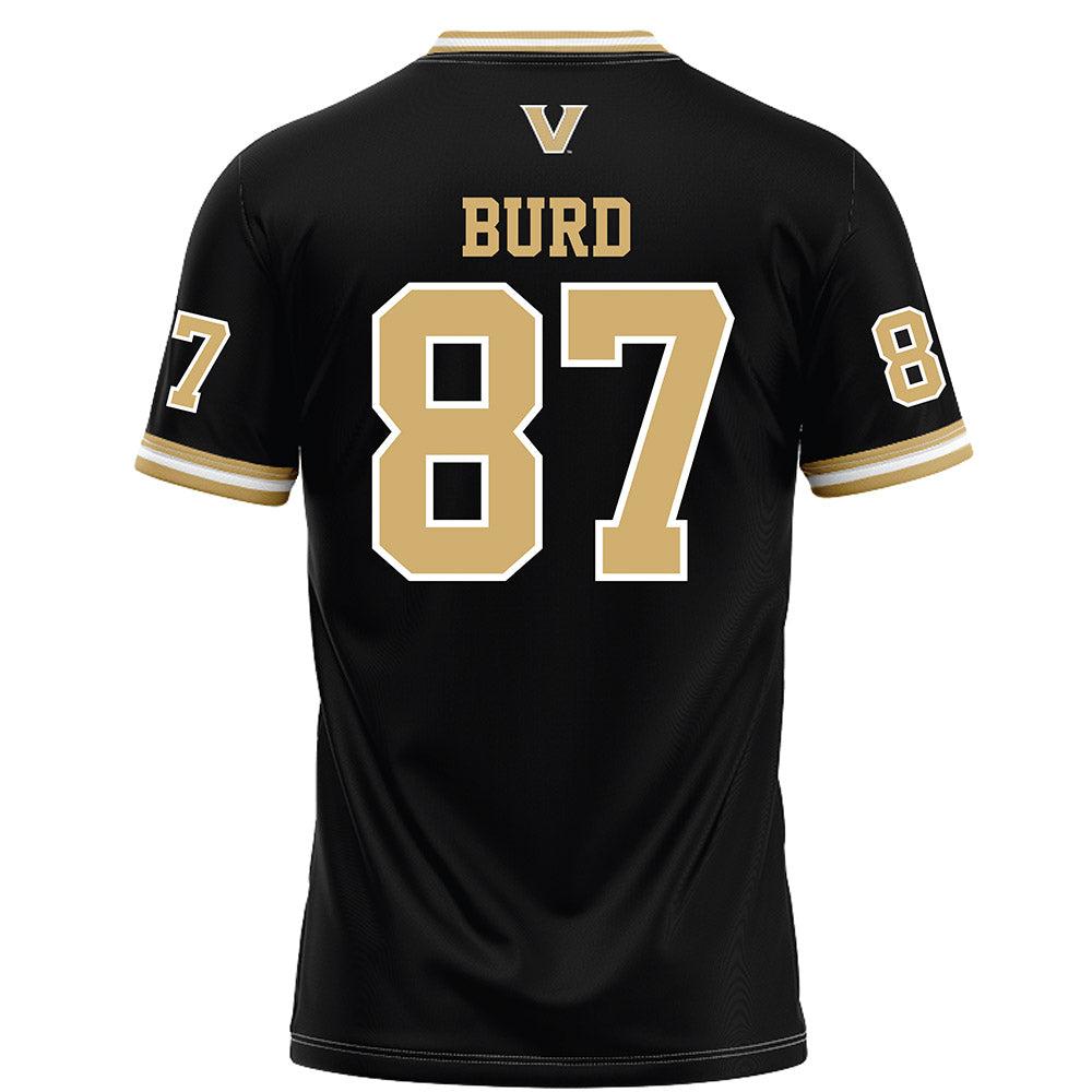 Vanderbilt - NCAA Football : Ty Burd - Black Football Jersey-1