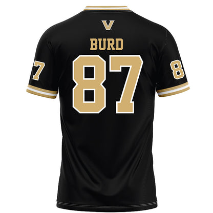 Vanderbilt - NCAA Football : Ty Burd - Black Football Jersey-1