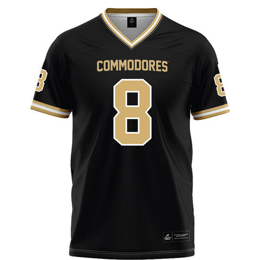 Vanderbilt - NCAA Football : Jayvontay Conner - Black Football Jersey-0
