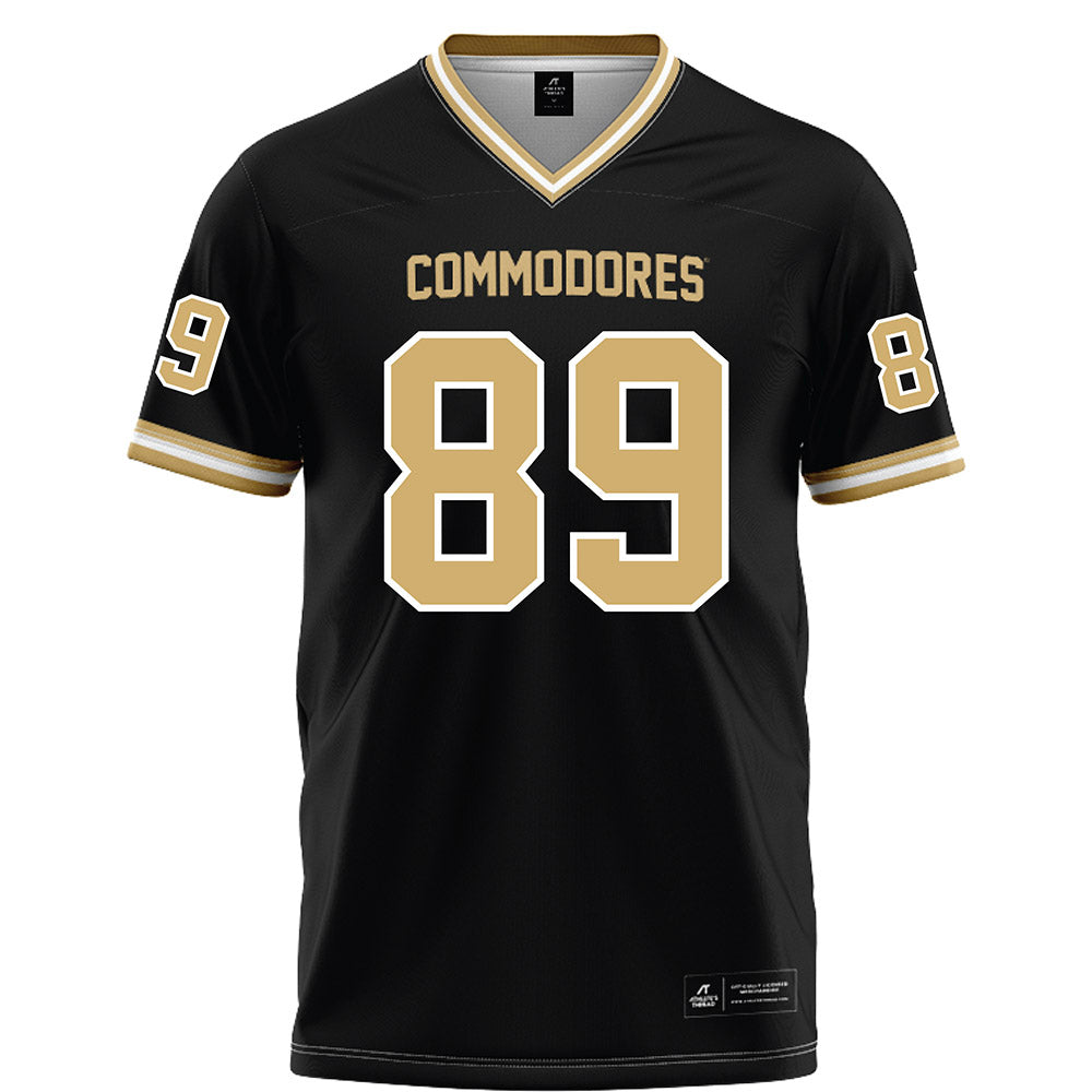 Vanderbilt - NCAA Football : Cameran Dickson - Black Football Jersey-0
