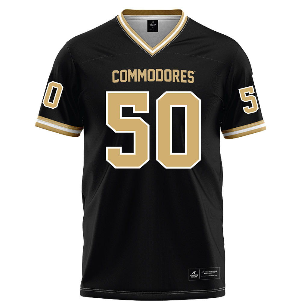 Vanderbilt - NCAA Football : Gunner Givens - Black Football Jersey-0