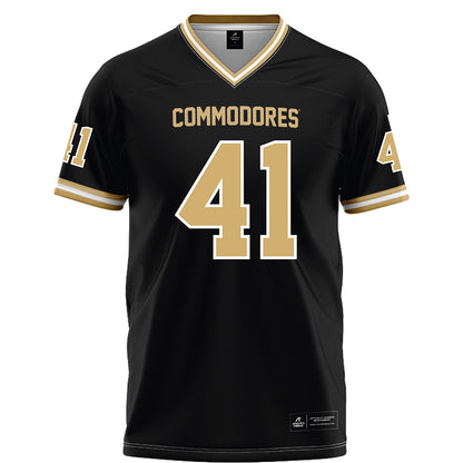 Vanderbilt - NCAA Football : Stone Owens - Black Football Jersey-0