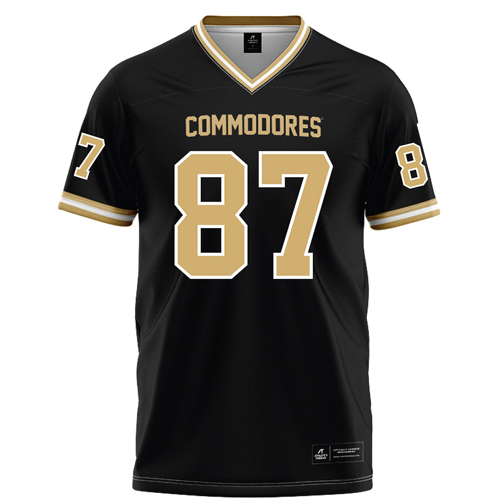 Vanderbilt - NCAA Football : Ty Burd - Black Football Jersey-0