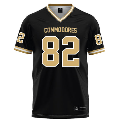 Vanderbilt - NCAA Football : Brycen Coleman - Black Football Jersey