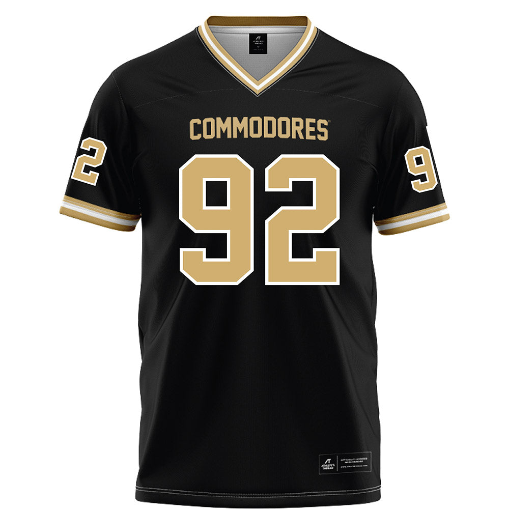 Vanderbilt - NCAA Football : Jaylon Stone - Black Football Jersey-0