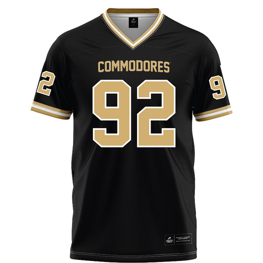 Vanderbilt - NCAA Football : Jaylon Stone - Black Football Jersey-0