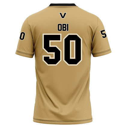 Vanderbilt - NCAA Football : Kene Obi - Football Jersey-1