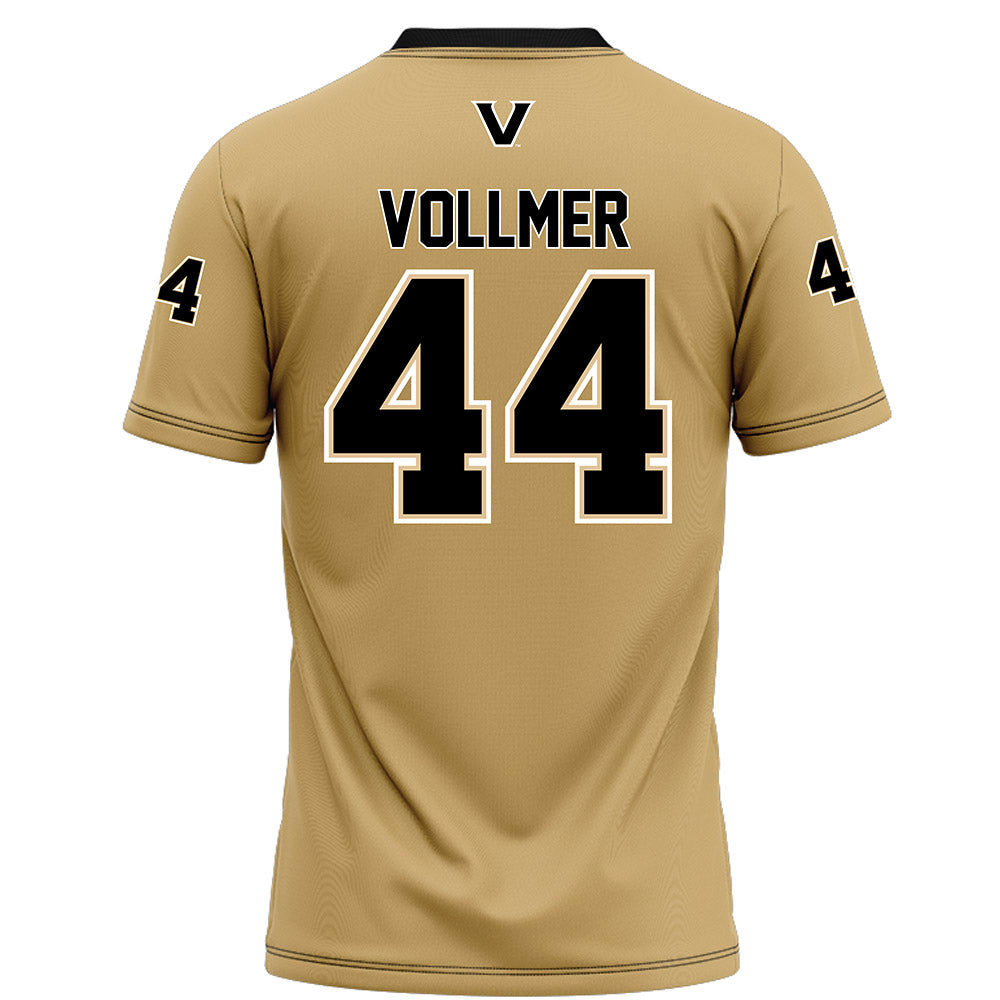 Vanderbilt - NCAA Football : Daniel Vollmer - Football Jersey-1