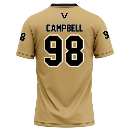 Vanderbilt - NCAA Football : Daryl Campbell - Football Jersey-1