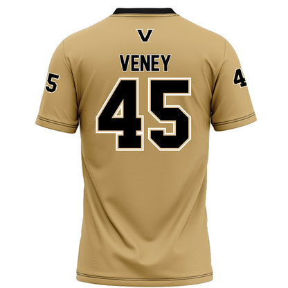 Vanderbilt - NCAA Football : Maurice Veney - Football Jersey-1