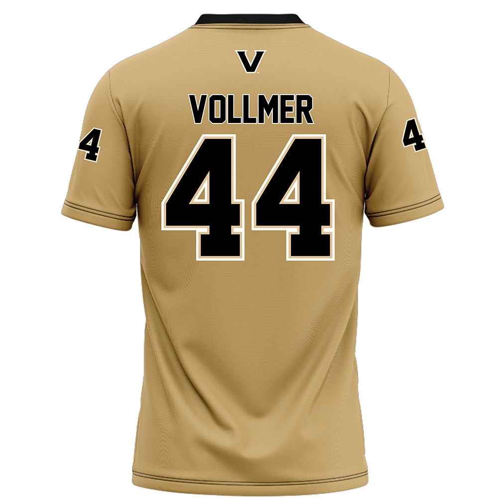 Vanderbilt - NCAA Football : Daniel Vollmer - Football Jersey-1