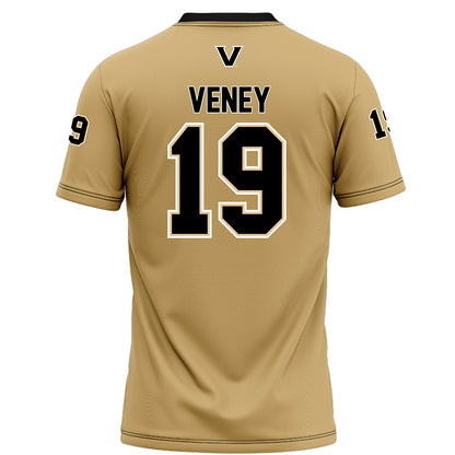 Vanderbilt - NCAA Football : Maurice Veney - Football Jersey-1