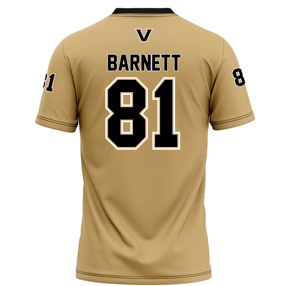Vanderbilt - NCAA Football : Kayleb barnett - Football Jersey-1