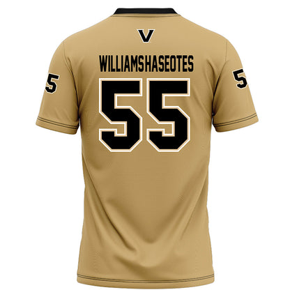 Vanderbilt - NCAA Football : George Williams-Haseotes - Football Jersey-1