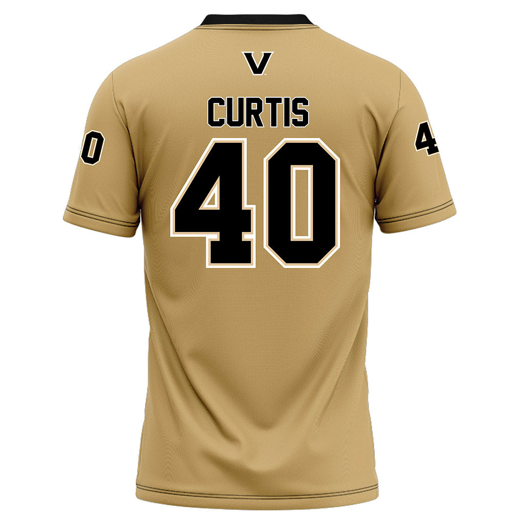 Vanderbilt - NCAA Football : Jamison Curtis - Football Jersey-1